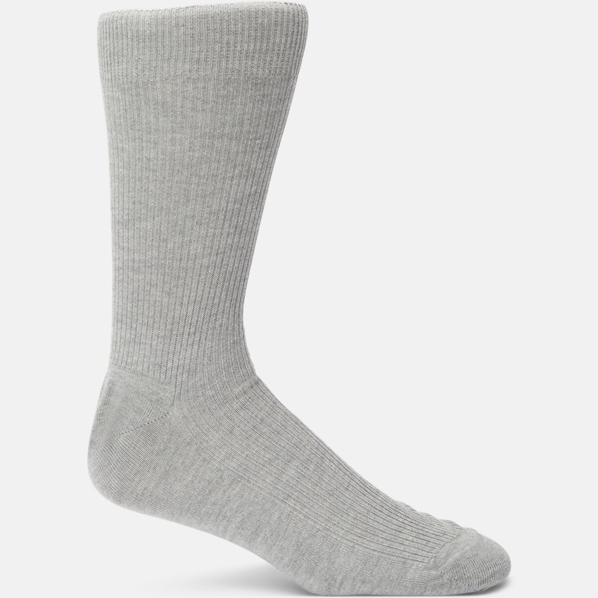 qUINT Socks RIB 115-12810 L.GREY MEL.